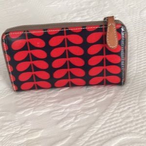 Orla Kiely Big Zip Wallet